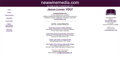 Desktop Screenshot of newwinemedia.com