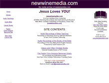 Tablet Screenshot of newwinemedia.com